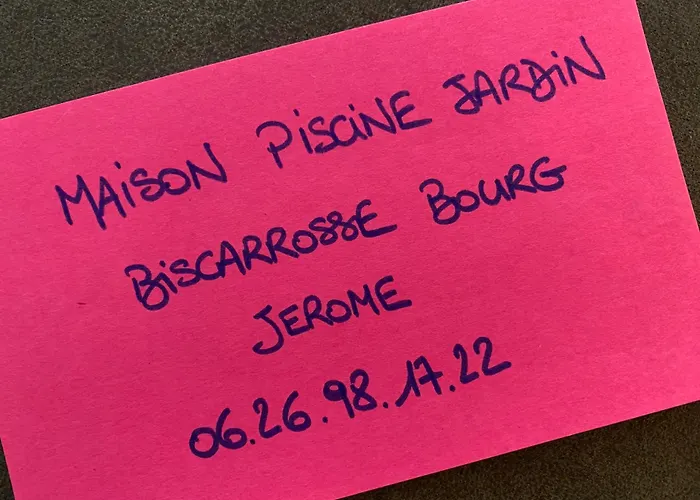 Biscaraibes Ferienhaus Biscarrosse